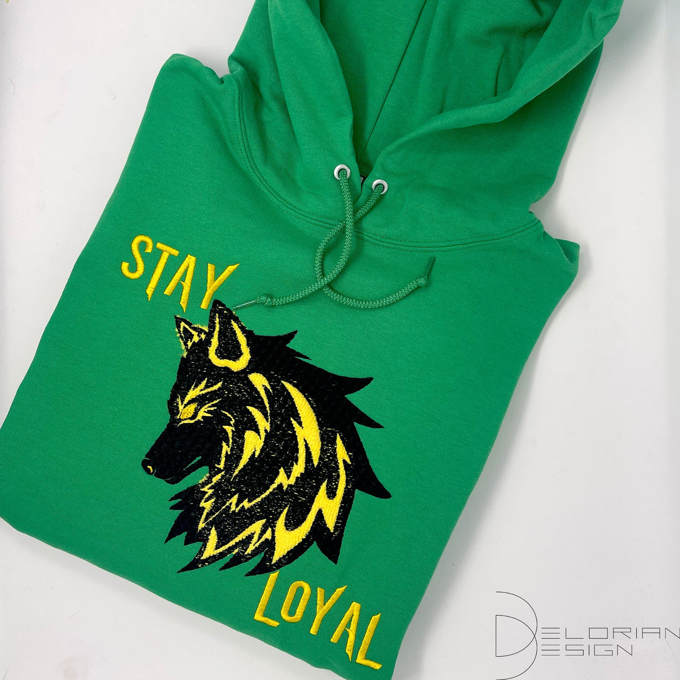 Stay Loyal Wolf Embroidered