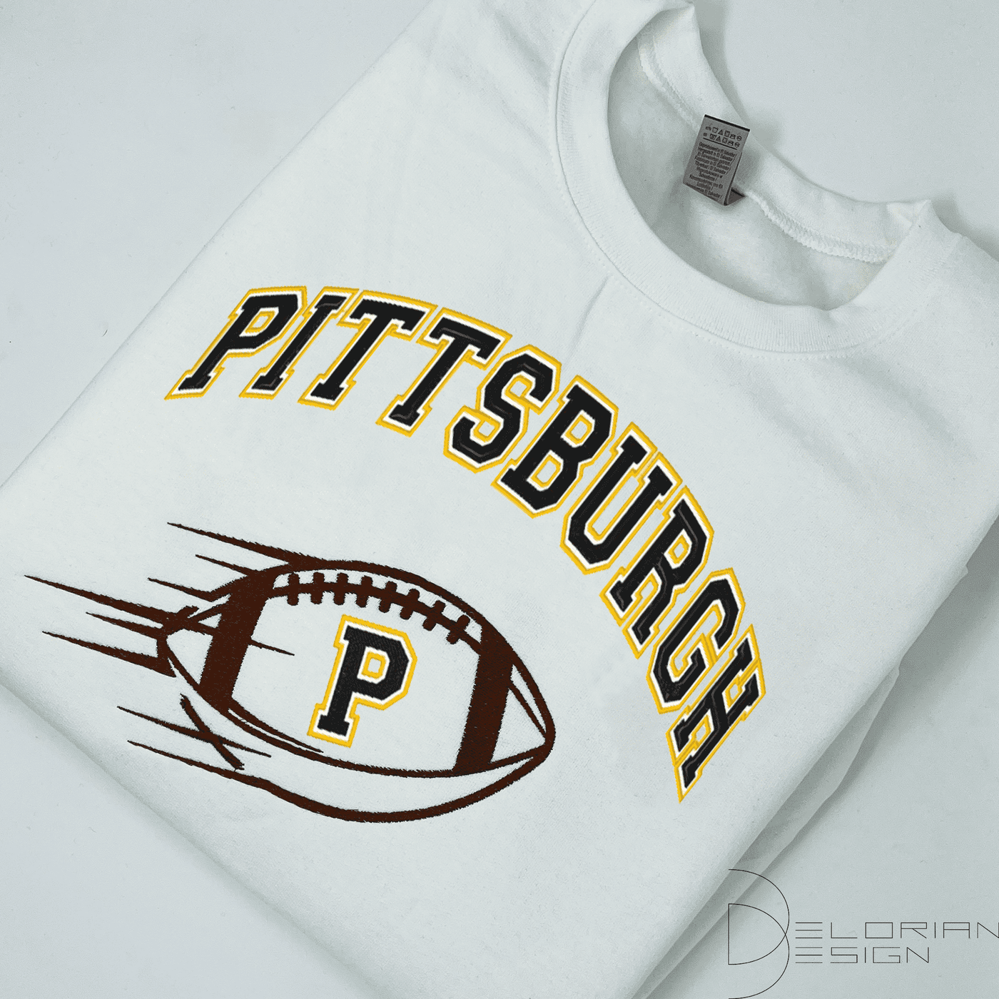 PITTSBURGH Football Hoodie & Sweatshirt Embroidered