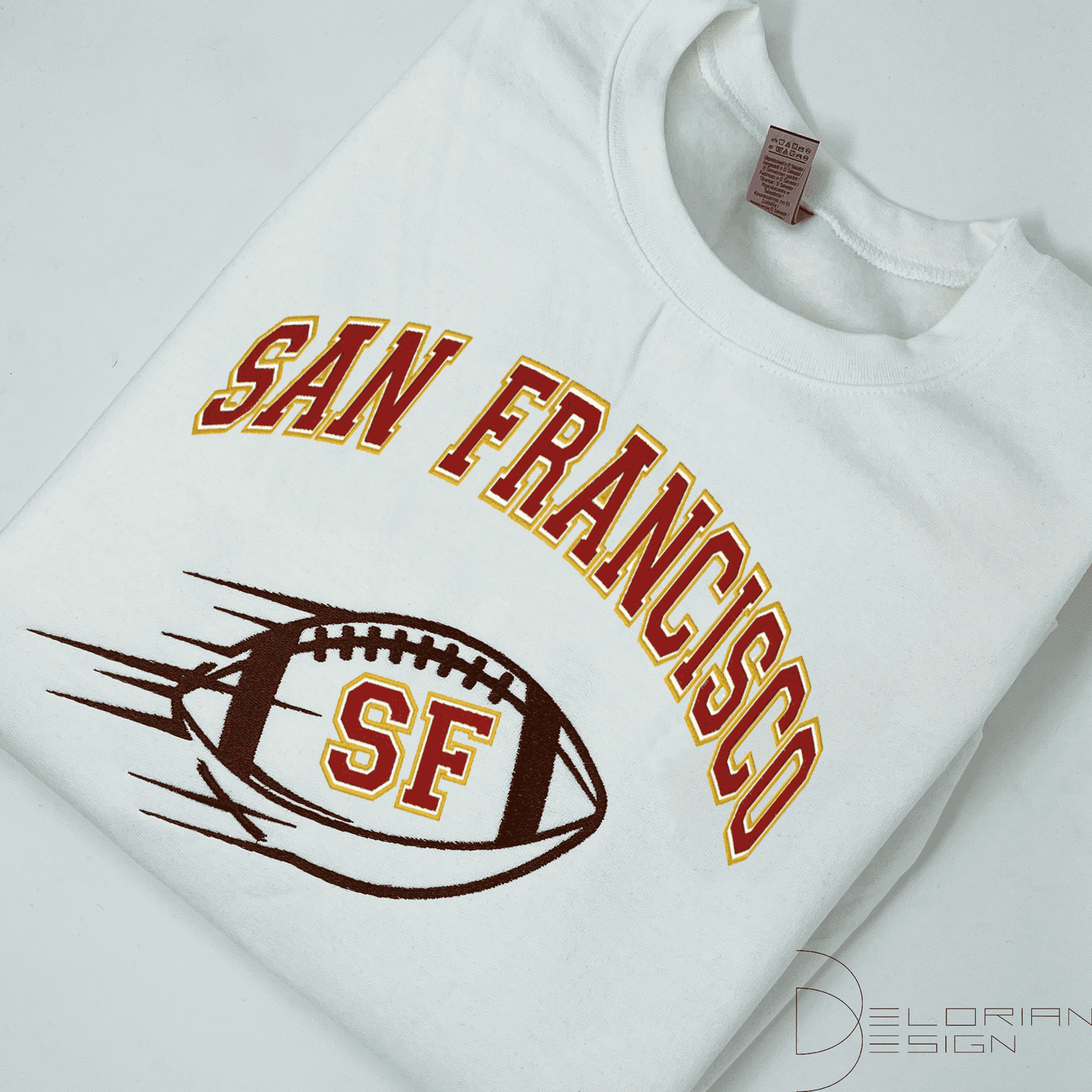 SAN FRANCISCO Football Hoodie & Sweatshirt Embroidered