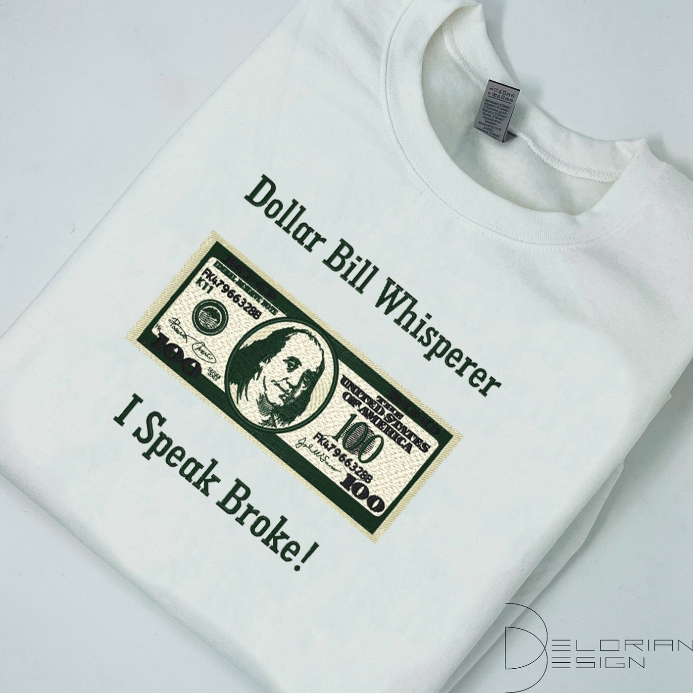 I Speak Broke ! Hoodie & Sweatshirt Embroidered