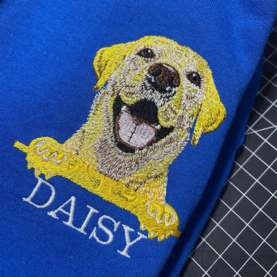 Custom Dog Hoodie for Humans Embroidered