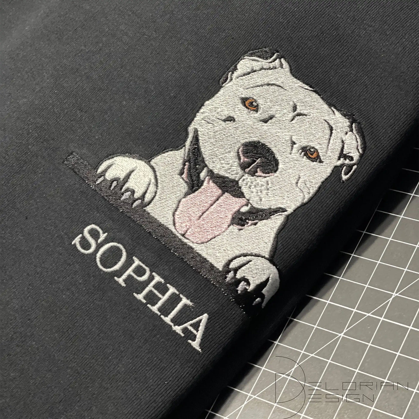 Custom Dog Hoodie for Humans Embroidered