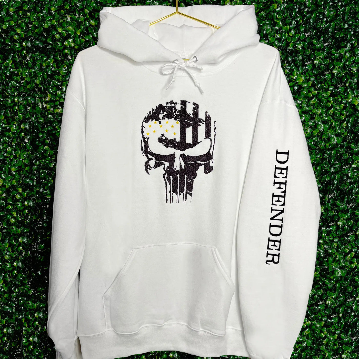 Skull Hoodie & Sweatshirt Embroidered