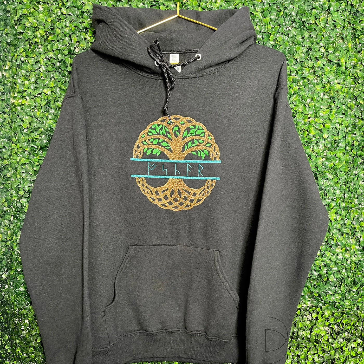 Custom Runes Yggdrasil Hoodie