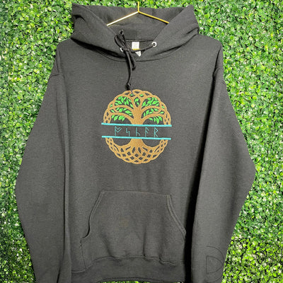 Custom Runes Yggdrasil Hoodie