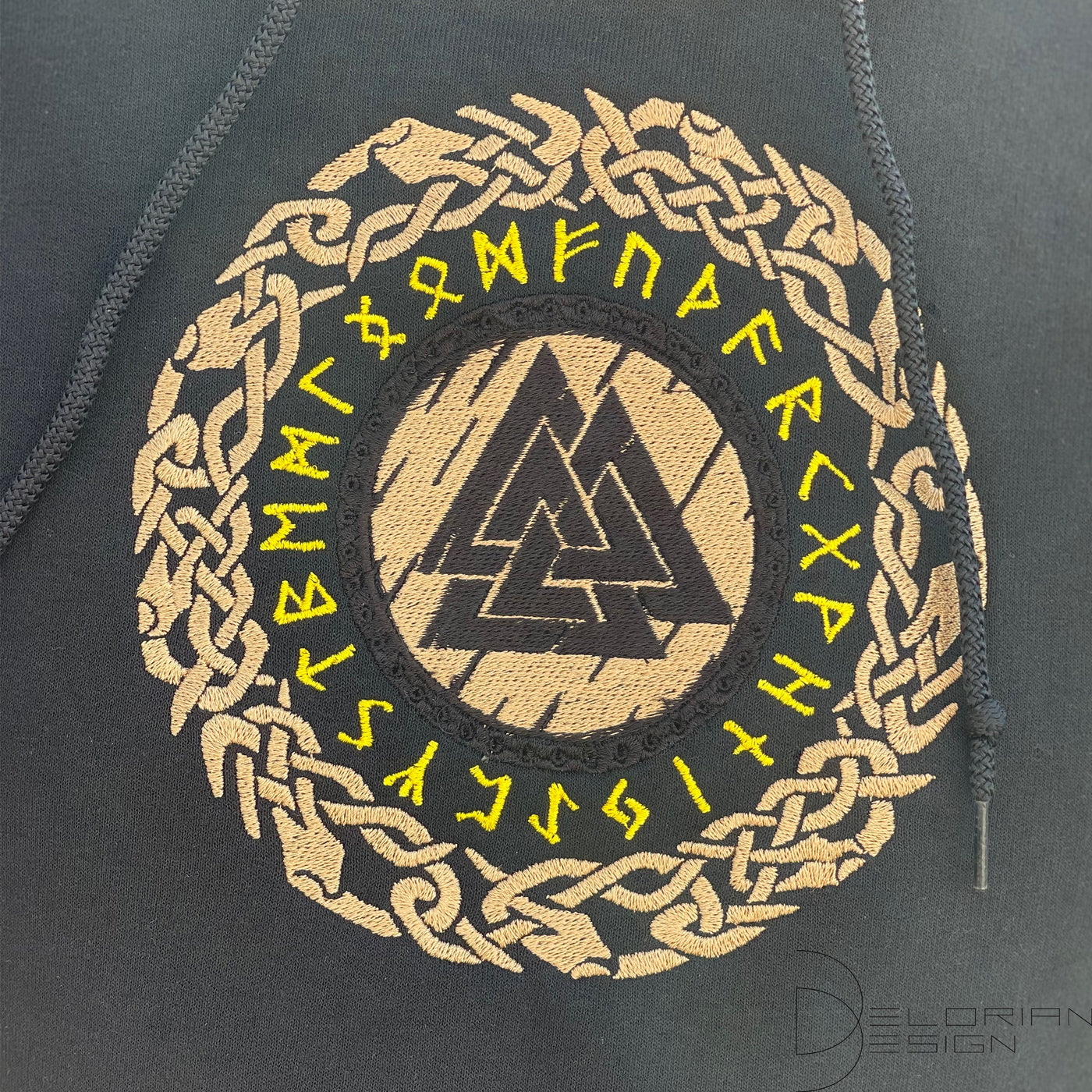 Valknut Hoodie & Sweatshirt Custom Name